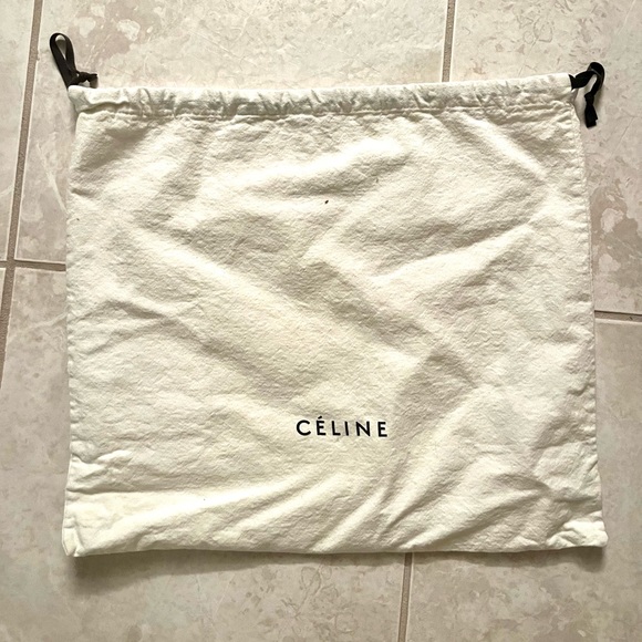 Celine micro luggage handbag - black drummed calfskin leather mini tote - Picture 12 of 16